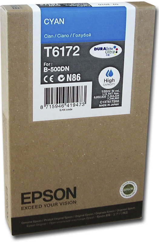Epson T6172 Cyan - originálny