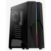 Aerocool Mecha, skrinka ATX, RGB LED, 1x fan, čierna