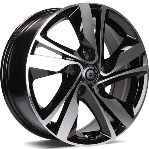 Carbonado Sunshine 6,5x16 5x114,3 ET40 black front polished