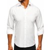Bolf 24740 pánska elegantná košeľa s dlhými rukávmi biela