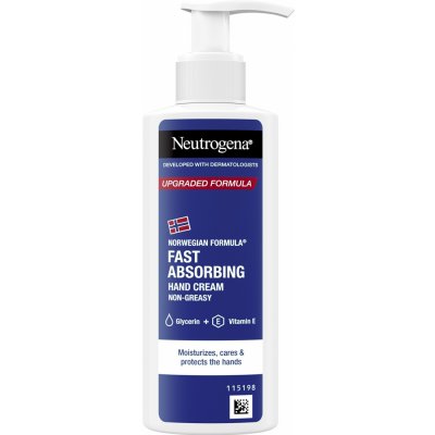 Neutrogena Norwegian Formula Fast absorbing ošetrujúci krém na ruky 150 ml