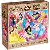 Obojstranné ECO puzzle Lisciani MAXI 24 dielikov Disney Princezné (s omaľovánkou)