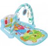 Hracia deka a podložka s klavírom CAB Toys 090 - modrá