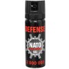 Pepřový sprej Defense Nato Red Pepper Gel mlha čer