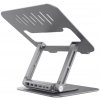 Adam Elements stojan Casa Hub Stand Pro 6-in-1 pre Macbook - Grey AAPADHUBSTDPGY