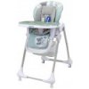Jedálenská stolička Baby Mix Infant grey Zelená