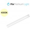 FixPremium - LED Nočné Svetlo s Pohybovým Senzorom (teplá žltá), (0.2m), biela