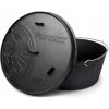 Liatinový hrniec Petromax Dutch Oven FT18-T - čierny