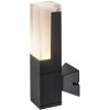 RABALUX Vonkajšia LED nástenná lampa Darvas – LED 7 W (450 lm), IP54, CCT 2700/4000/6000 K, 280 × 65 × 115 mm