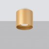 Sollux Lighting Stropné svietidlo Mika, 1x zlaté kovové tienidlo