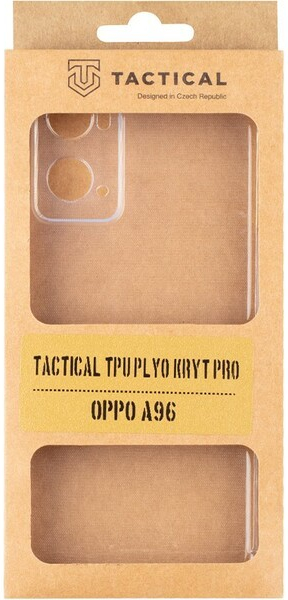 Púzdro Tactical TPU Plyo Oppo A96 čiré