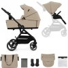 Kinderkraft | KINDERKRAFT SELECT YOXI 2v1 kombinovaný kočík Sand beige | AG0829