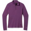 Smartwool W Classic Thermal Merino BL 1/4 Zip B Lady, purple iris heather - dámské spodní triko S