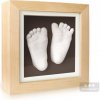 3D Memories odlievacia sada baby pre 3D odliatok ručičiek a nožičiek - hlboký rámček Tmavo hnedá
