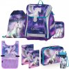 Oxybag Školský set 8-dielny PREMIUM LIGHT Pegas strieborný