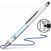 Pero guľôčkové Schneider Epsilon XB white-blue Touch - modrá náplň
