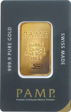 Pamp Fortuna zlatá tehlička PAMP Suisse 1 oz