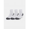 Under Armour Unisex ponožky UA Performance Cotton Qtr (3 páry) Biela MD