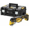DCS356NT DeWALT 18 VOLT AKU BEZUHLÍKOVÁ OSCILAČNÍ MULTIBRUSKA S PŘÍSLUŠENSTVÍM, BEZ BATERIE A NABÍJEČKY, KUFR T-STAK