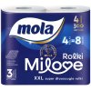 Mola Milove Neparfumovaný toaletný papier 4 ks