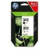 HP 302 Ink Cartridge Combo 2-Pack (X4D37AE)