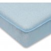 New Baby Nepremokavé prestieradlo svetlo modré 120x60