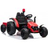 Lean Toys Elektrický traktor HZB-200 - červený - motor 2x45W - batéria - 1x12V7Ah