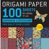 Origami Paper 100 Sheets Japanese Chiyogami 8 1/4 (21 CM): High Quality Double-Sided Origami Sheets Printed with 12 Different Patterns (Instructions f (List)