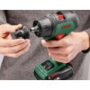 Bosch Powertools Akumulátorová vrtačka/šroubovák AdvancedDrill 18 (zeleno-černá, 2x Li-ion baterie 2,5 Ah, pouzdro, POWER FOR ALL ALLIANCE)