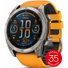 Garmin Fenix 8 AMOLED 51mm Sapphire Titanium Graphite/Orange 010-02905-11