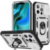 Kryt na iPhone 13 Pro Max odolný s krytkou na fotoaparát biely