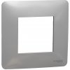 Schneider Electric Slovakia spol. s r.o. Unica Studio - NU200230 - Krycí rámček jednonásobný, Aluminium