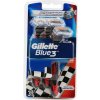 Gillette Blue3 holiaci strojček 3ks