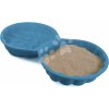 Pieskovisko ekologické mušľa sada 2 kusov Double Sand Pit Green Smoby 35 cm pre malé priestory od 18 mes