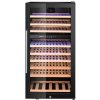 Chladnička na víno, 2 zóny, 91 fliaš, Arktic, 230L, Čierna, 569x595x(H)1215mm