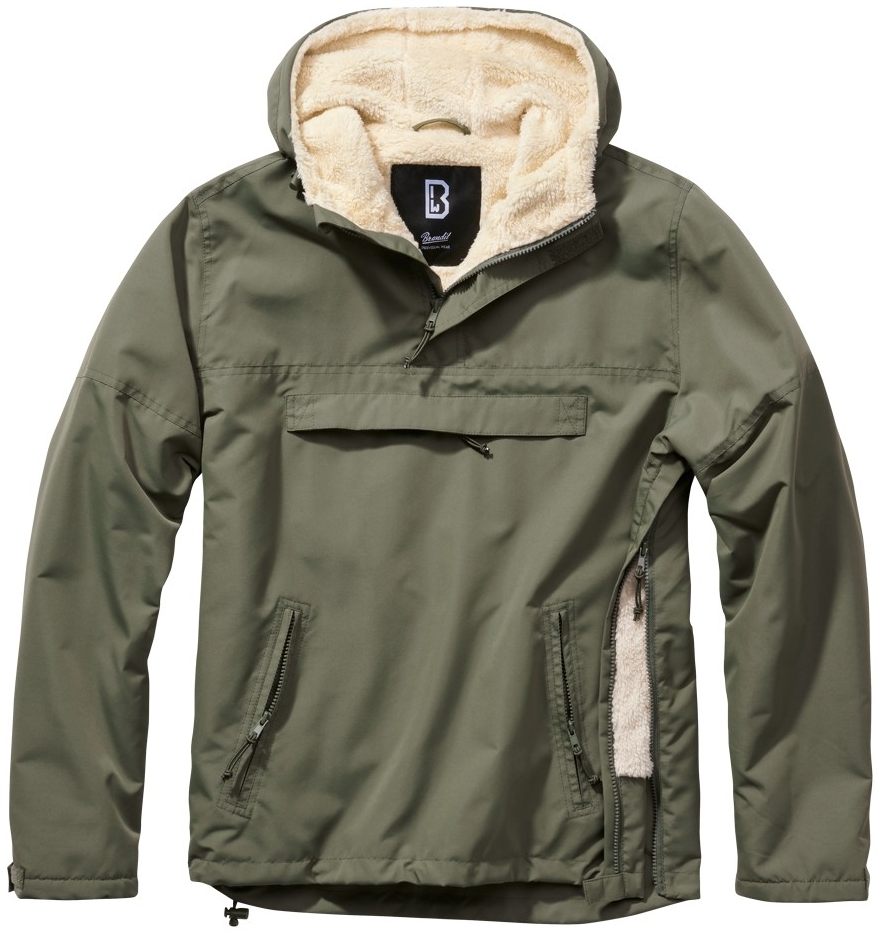 Brandit Windbreaker Sherpa olivová