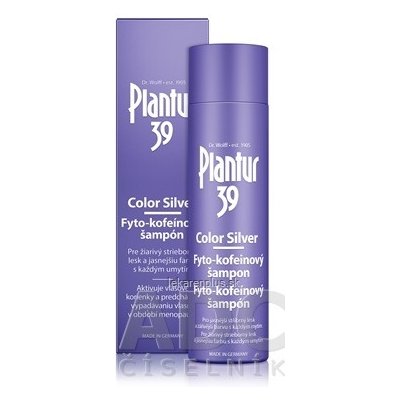 Plantur 39 Color Silver Fyto-kofeínový šampón 1x250 ml