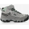 Detské topánky Keen Targhee IV Mid WP Kids - alloy/granite green