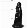 All Black AB38 Dildo 39 cm