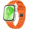 PROTEMIO 109781 AIRY Silikónový remienok pre Huawei Watch Fit 4 / Fit 4 Pro oranžový