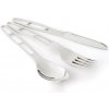 Príbor GSI Outdoors Glacier Stainless 3 Pc. Cutlery
