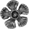PSG Ozdobný kvet pre kovaný plot, bránu a zábradlie 52.133, 90 x 5 mm