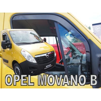 Deflektory - Opel MOVANO B 2010