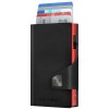 Tru Virtu Wallet Click & Slide Bio Wine Black Red