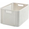 Kôš Curver® STYLE L, krémový, 32.6x43.6x23 cm