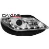 DAYLINE predné svetlá Seat Ibiza 6J 08+ chróm