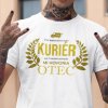 Tričko s potlačou OTEC KURIÉR Dámsky Biela M