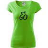 Cyklista oslavuje šesťdesiatku (60) - Dámske tričko Pure - XL ( Apple Green )