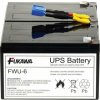 FIAMM Baterie - FUKAWA FWU-6 náhradní baterie za RBC6 (12V/12Ah, Faston 250), životnost 3-5let