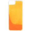 AppleKing presýpací kryt svietiaci v tme pre iPhone 6 Plus/7 Plus/8 Plus - oranžový - možnosť vrátiť tovar ZADARMO do 30tich dní